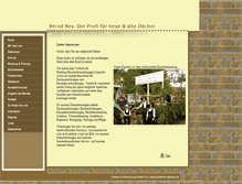 Tablet Screenshot of der-dachdecker.net